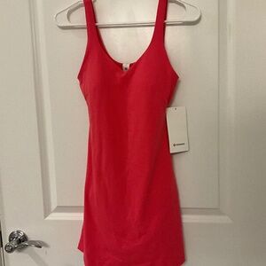 Lululemon align dress with shorts size4 hot pink